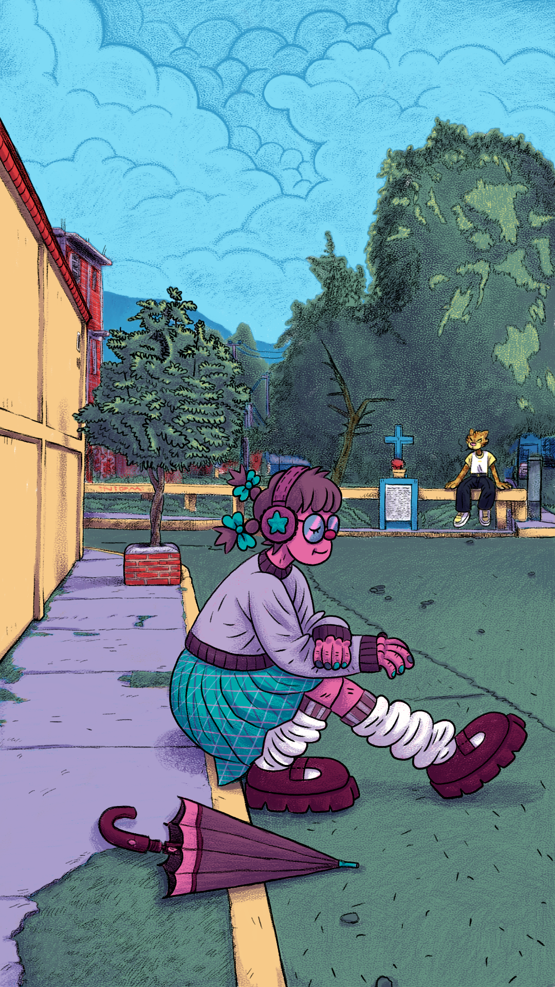 Sticker XXL Cerebrito