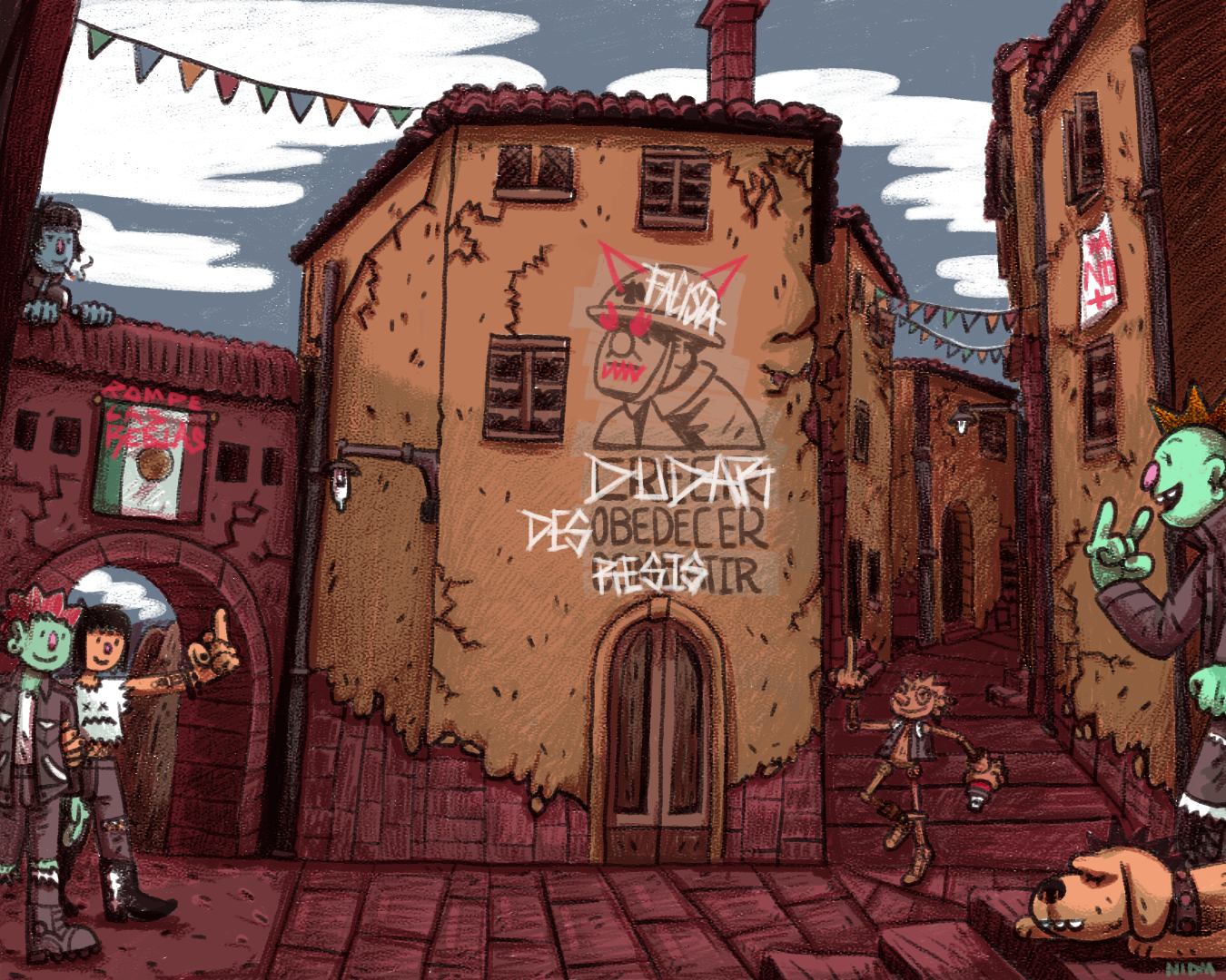 Pack de Stickers Muecas